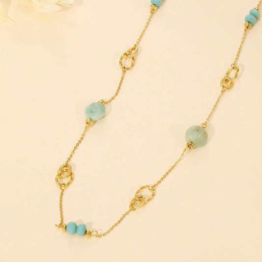 Long Necklace with Stones – Elegant & Versatile | Twinolo