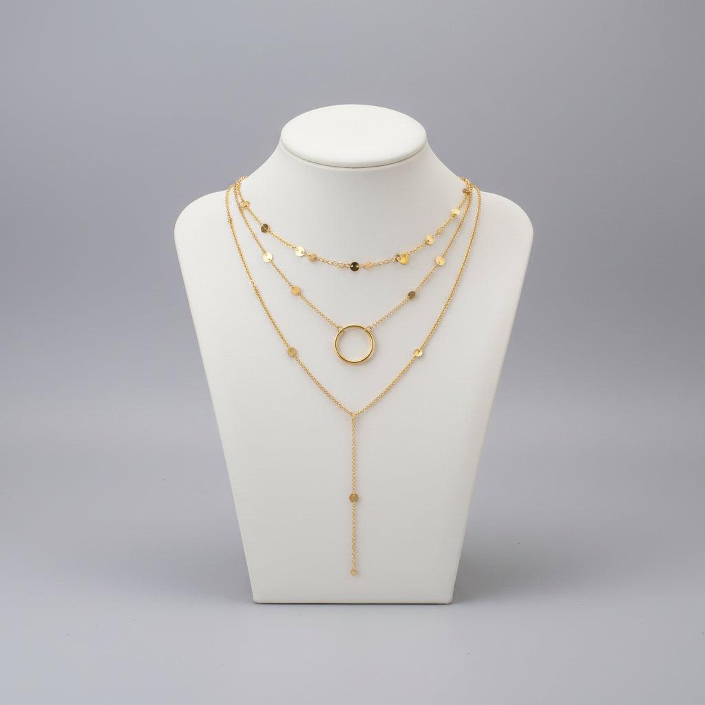 Layered Necklace – Subtle Style in Stainless Steel | Twinolo