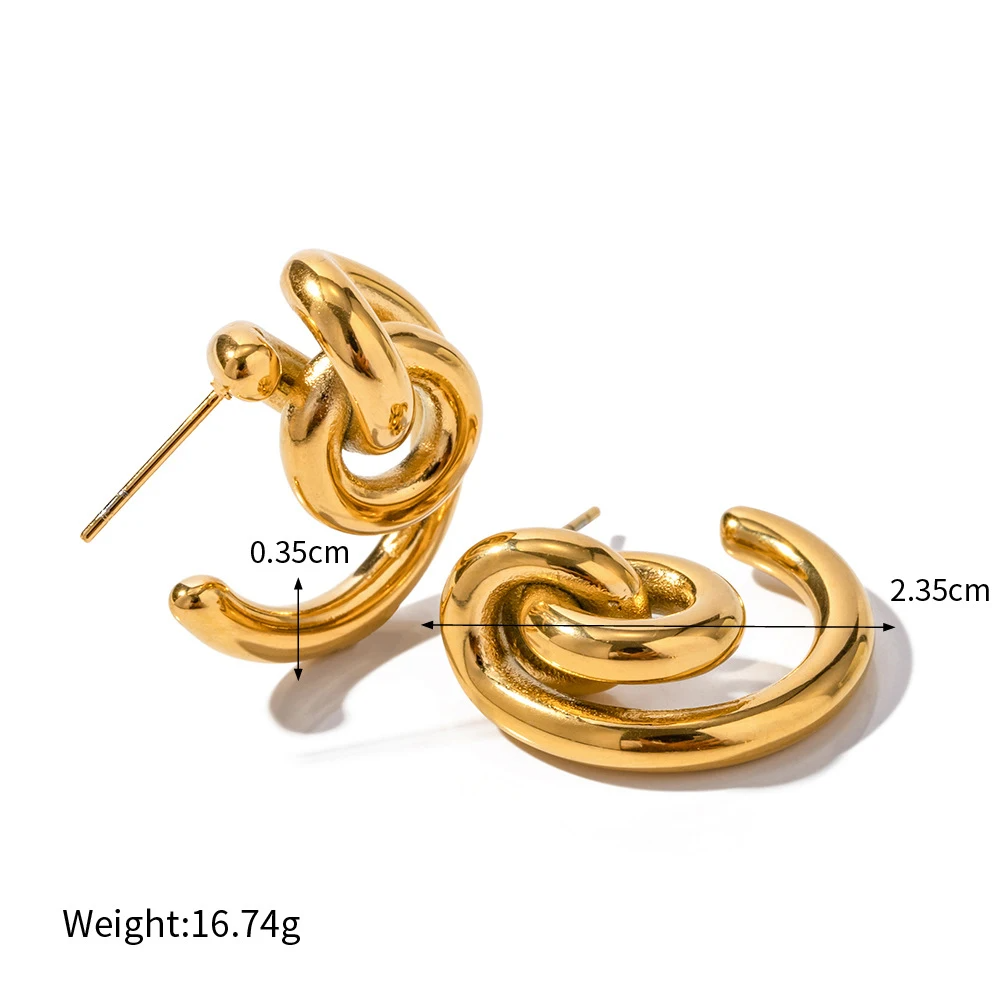 Mini Hoops in Silver & Gold – Timeless Duo | Twinolo