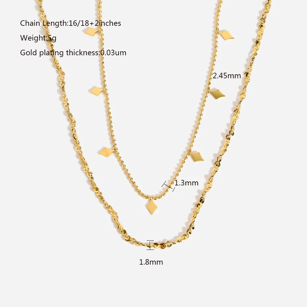 Double Chain – Layered & Elegant Design | Twinolo