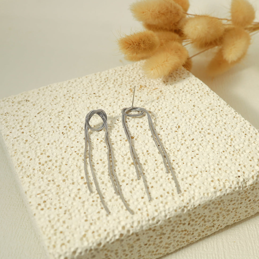 Long Earrings with Chains – Stylish Design | Twinolo
