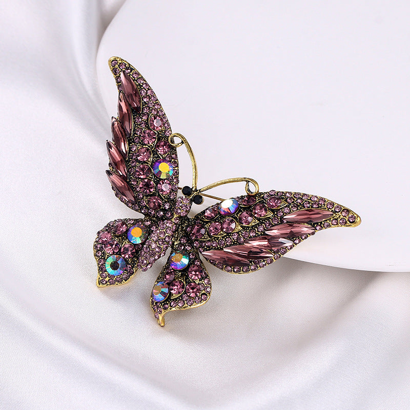 🦋 Butterfly Brooch - Elegant Brooch with Crystals | Twinolo