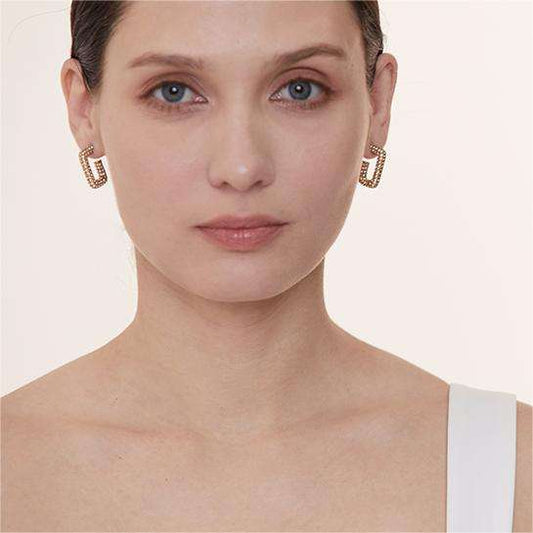 Mini Hoop Earrings with Zirconia Stones – Timeless Shine | Twinolo
