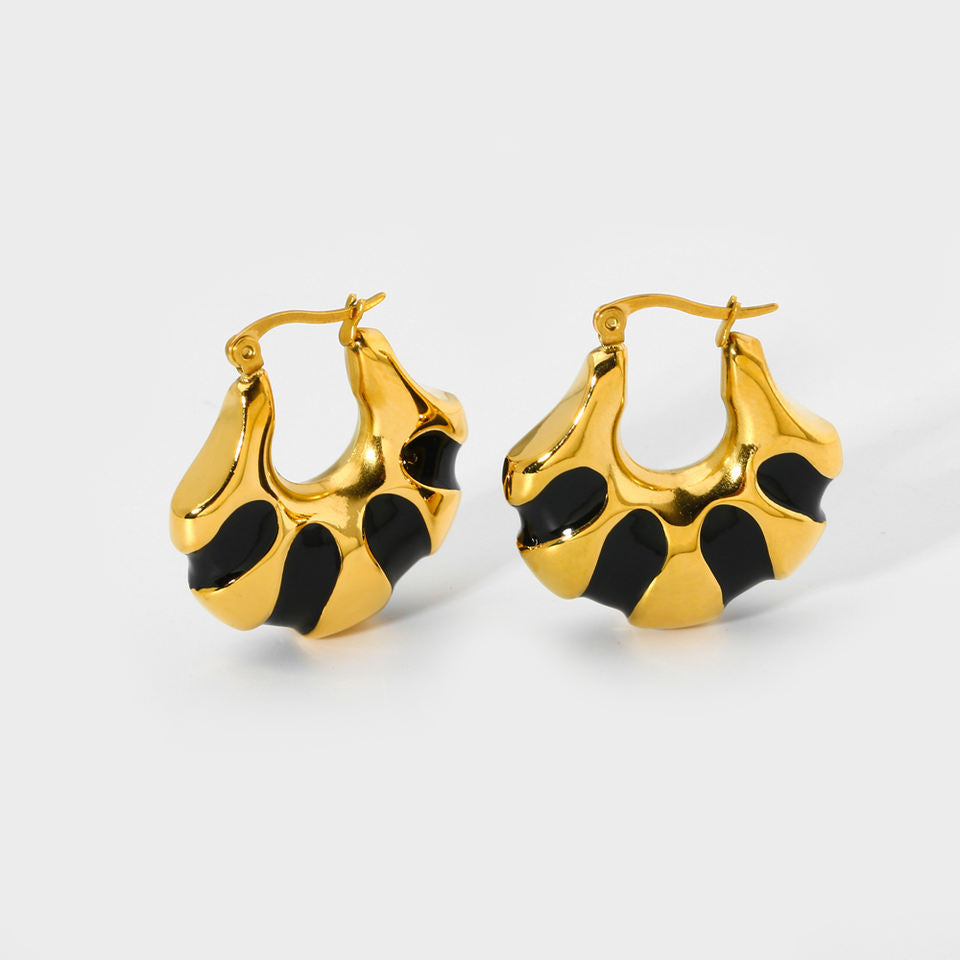 Chunky Hoops – Bold Elegance | Twinolo