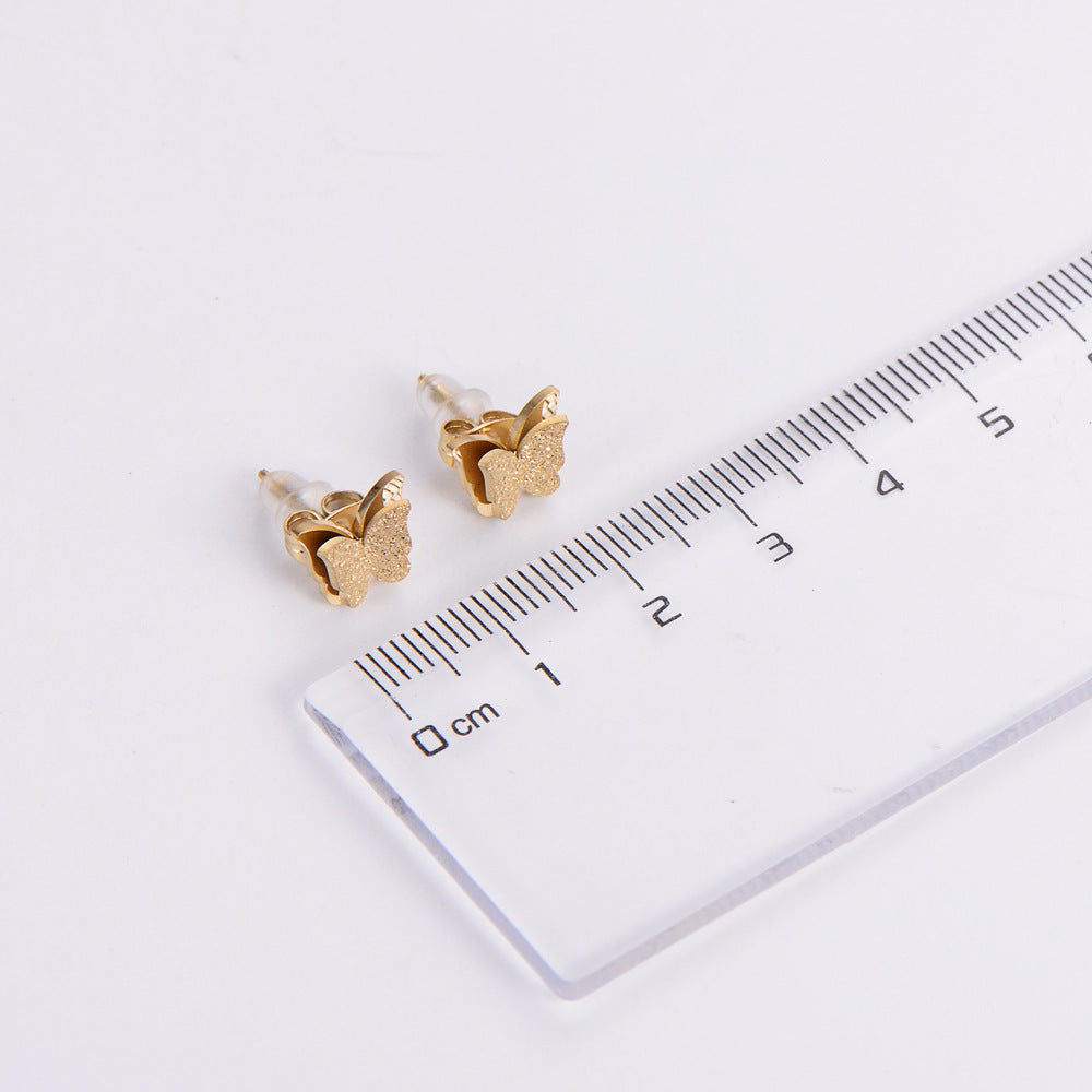 Butterfly Stud Earrings – Airy & Elegant | Twinolo