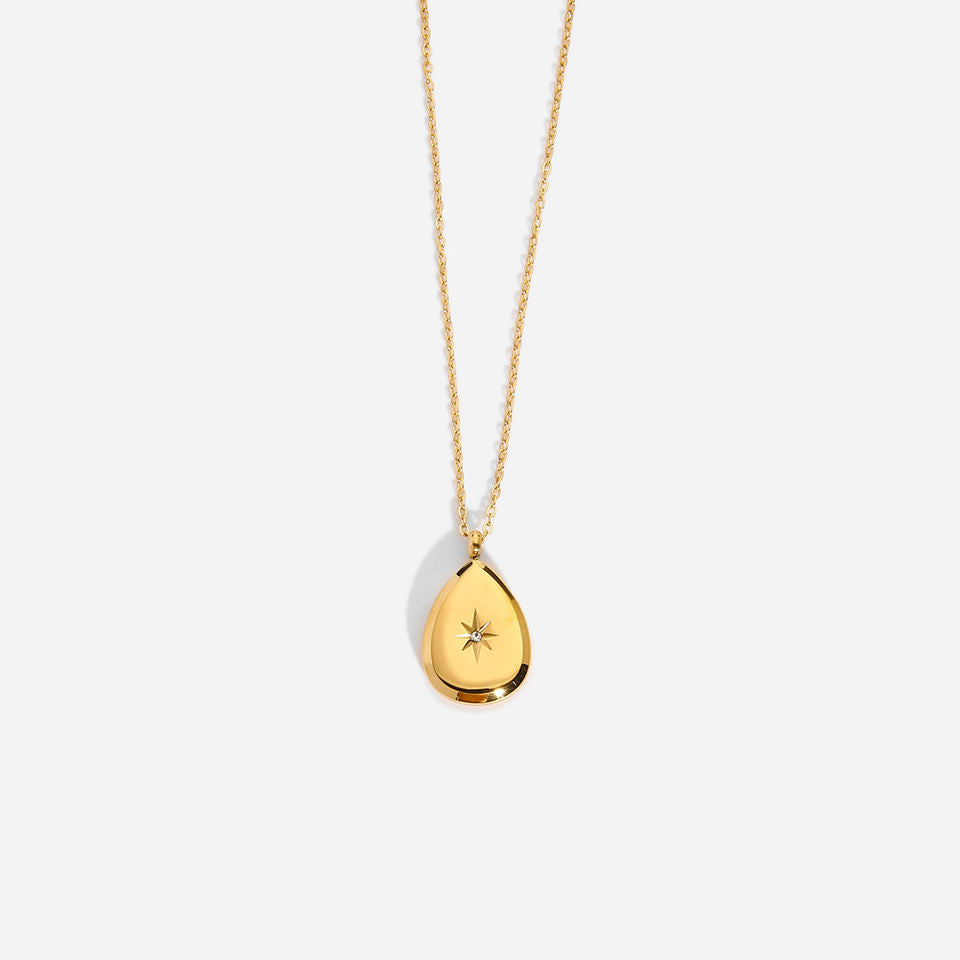 Necklace with Drop Pendant – Elegant & Timeless | Twinolo