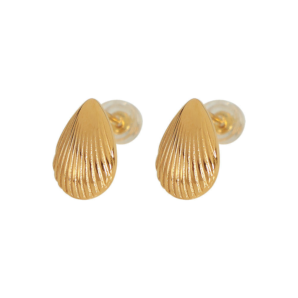 Shell Stud Earrings – Natural Summer Style | Twinolo