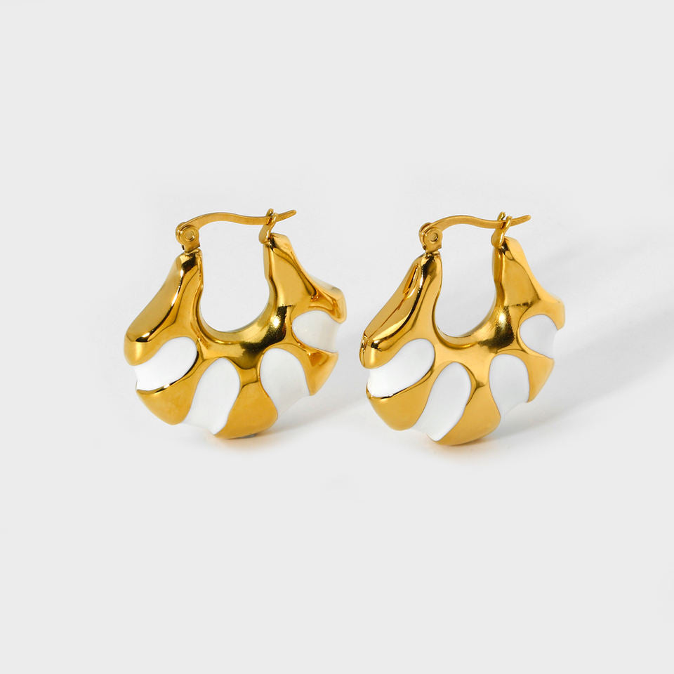 Chunky Hoops – Bold Elegance | Twinolo