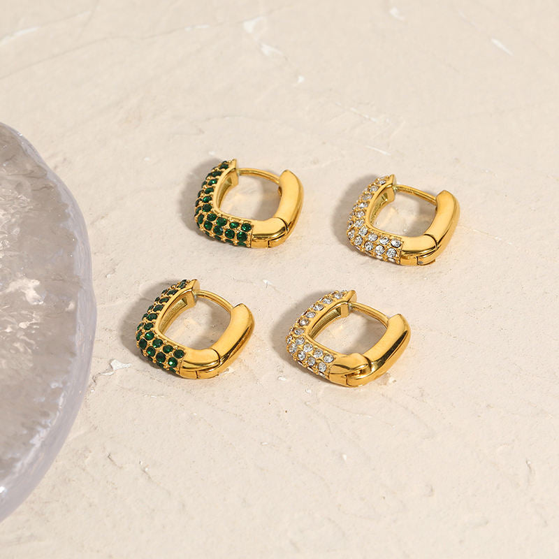 Zirconia Hoops – Classic and Chic | Twinolo