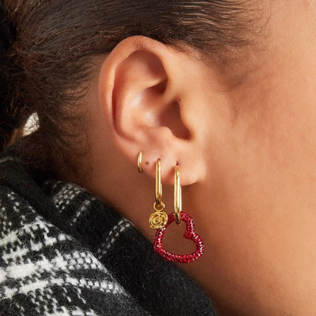 Rose Flower Earrings – Feminine & Romantic | Twinolo