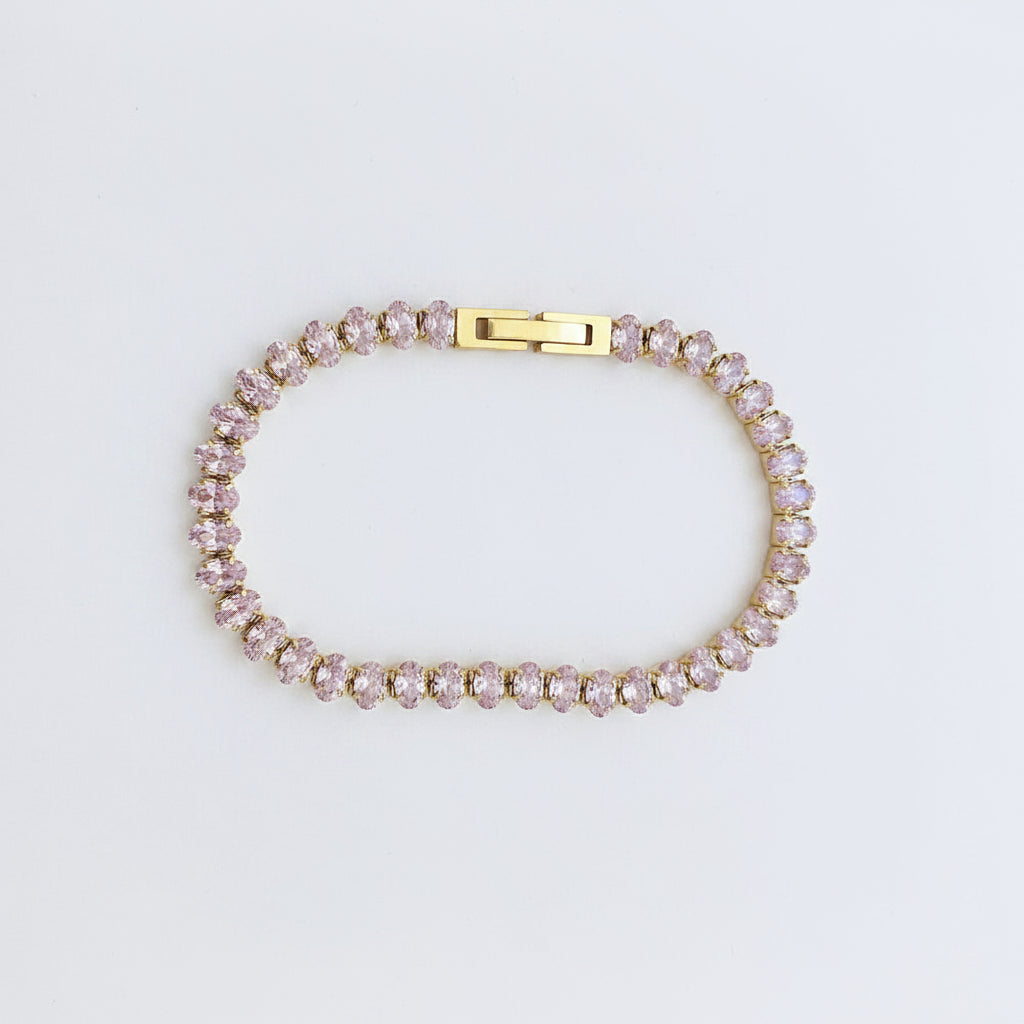 Sparkling Tennis Bracelet – Classic & Chic | Twinolo