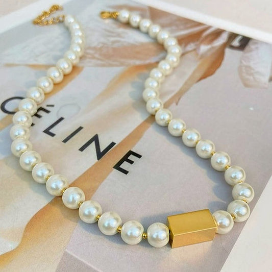 Freshwater Pearl Necklace – Natural Elegance | Twinolo
