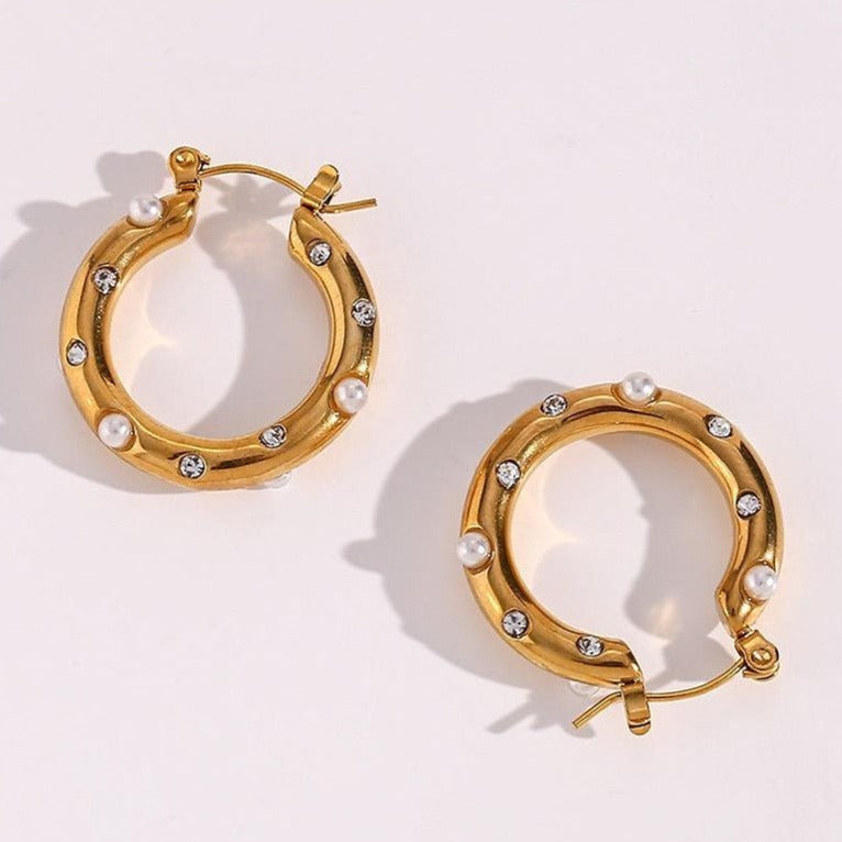 Zirconia Hoops – Modern & Shiny | Twinolo
