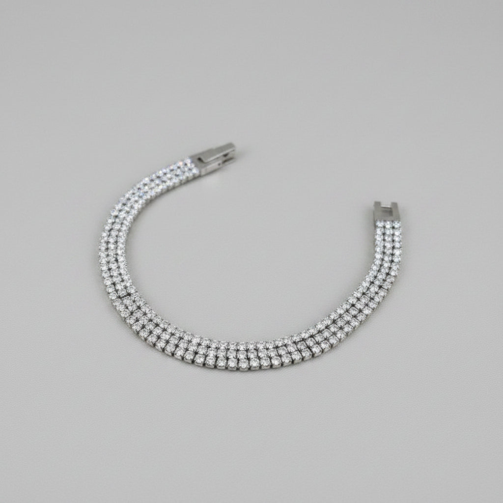Tennis Bracelet with Zirconia – Stylish & Sophisticated | Twinolo