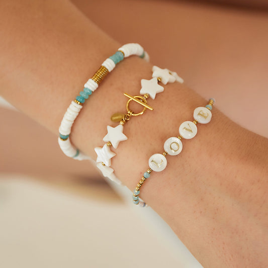 Hearts Pearl Bracelet – Soft & Meaningful | Twinolo