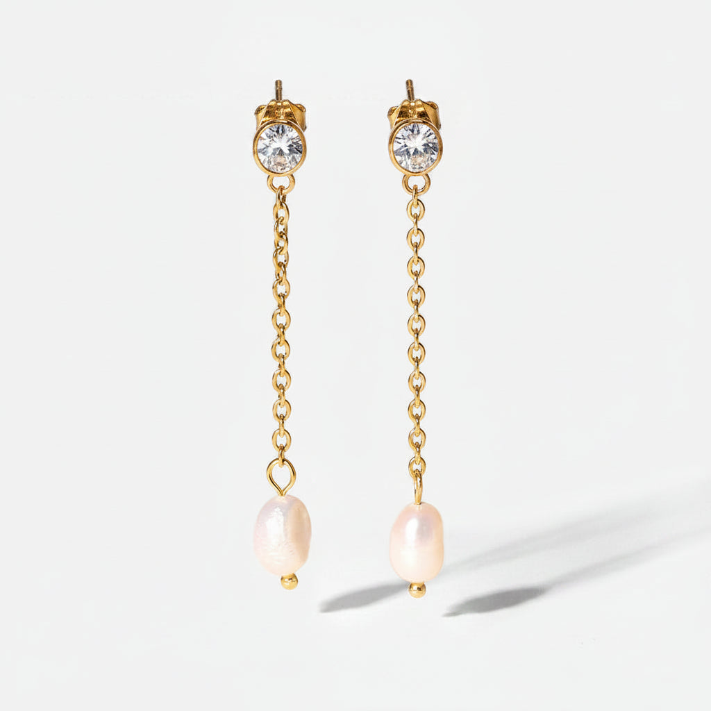 Pearl and Shine Earrings – Timeless Design | Twinolo