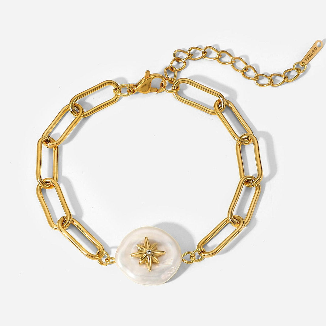 Bracelet with Pearl & Star – Playful & Elegant | Twinolo