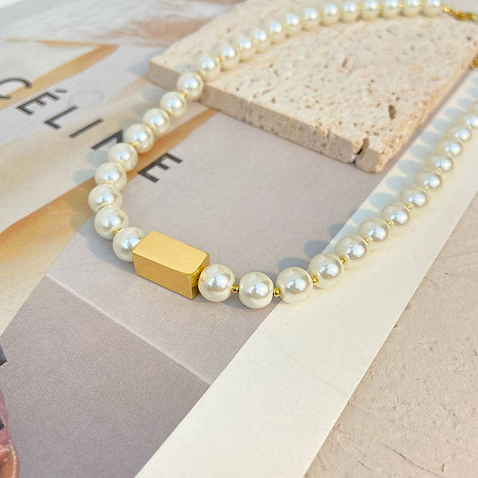 Freshwater Pearl Necklace – Natural Elegance | Twinolo