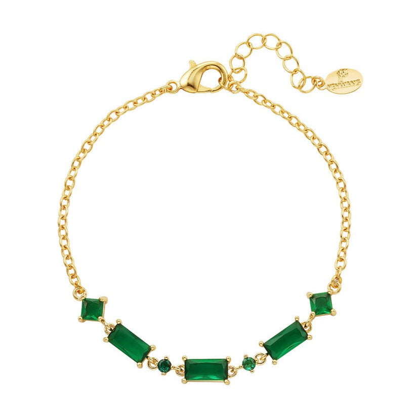 Zirconia Link Bracelet – Timeless Shine | Twinolo