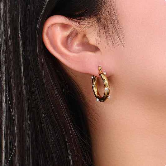 Zirconia Hoops – Modern & Shiny | Twinolo