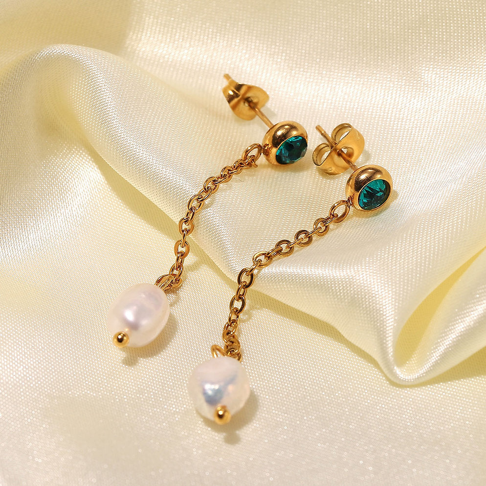 Pearl and Shine Earrings – Timeless Design | Twinolo