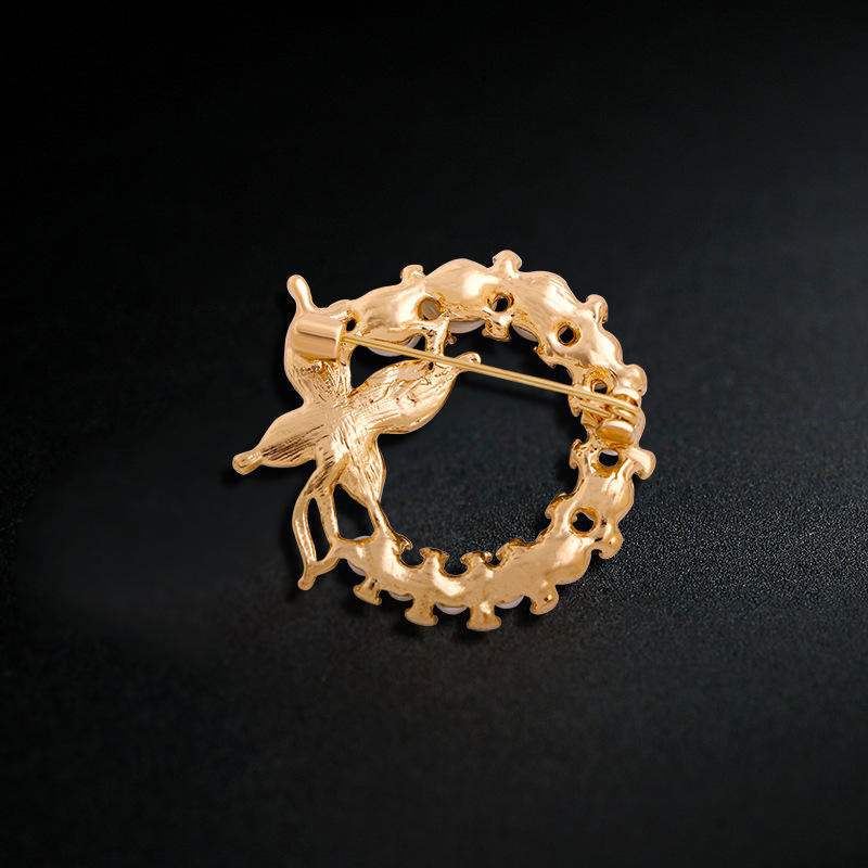 🦋 Butterfly Brooch - Elegant Brooch with Pearl | Twinolo