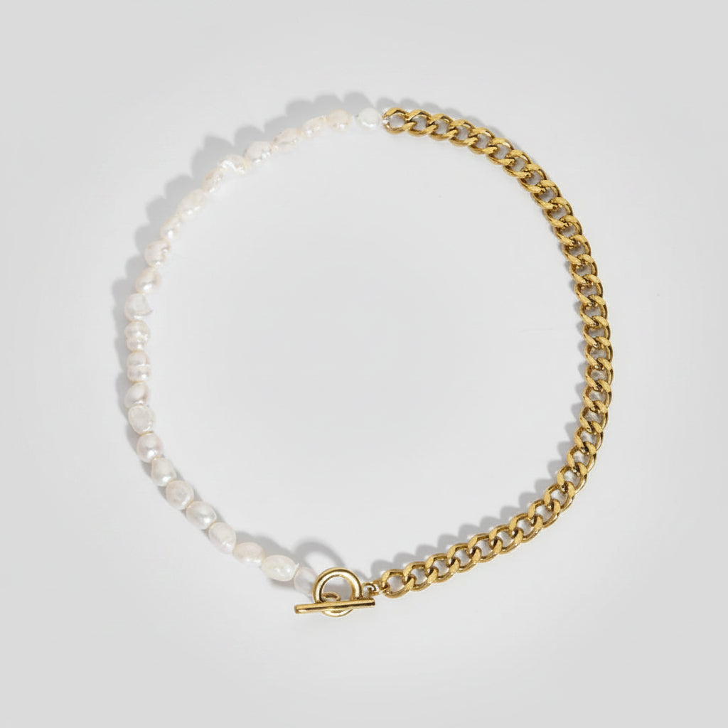 Fine Necklace with Freshwater Pearls – Classic Design | Twinolo