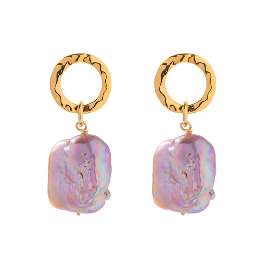 Pink Freshwater Pearl Earrings – Soft & Romantic | Twinolo