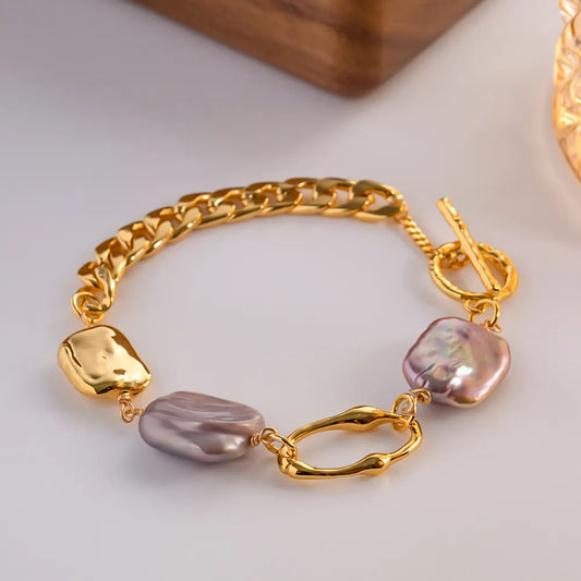 Pink Pearl Bracelet – Soft & Feminine Design | Twinolo