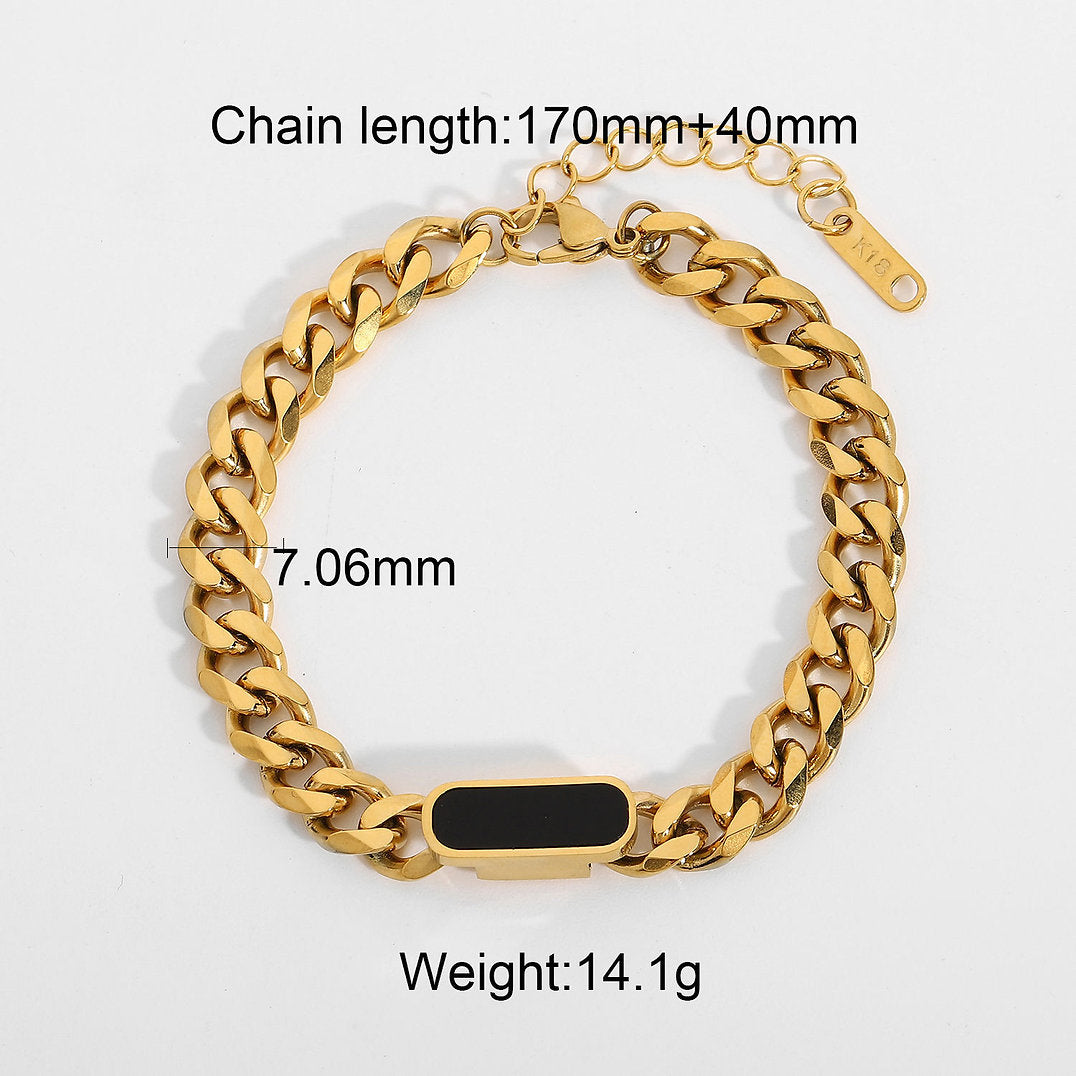Coarse Link Bracelet – Tough & Elegant Design | Twinolo