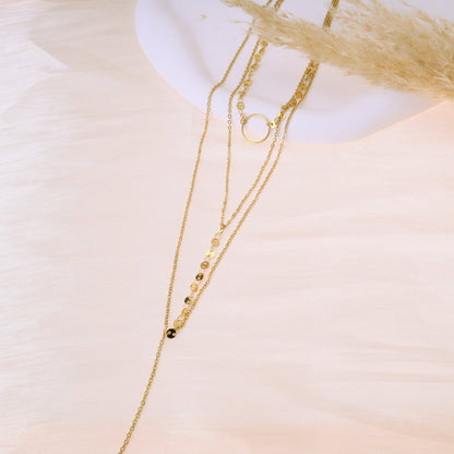 Layered Necklace – Subtle Style in Stainless Steel | Twinolo