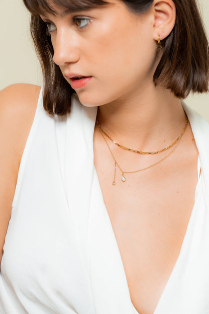 Gold Hoops with Sun Charm – Summer Look | Twinolo