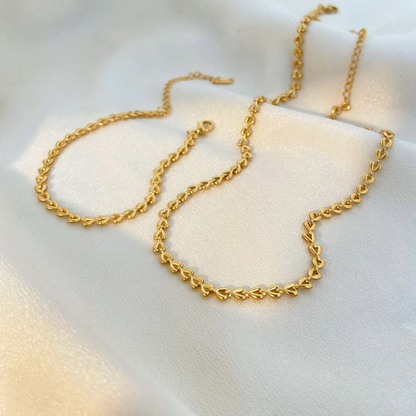 Gold-colored link bracelet – Timeless & Elegant | Twinolo 
