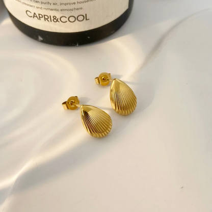 Shell Stud Earrings – Natural Summer Style | Twinolo