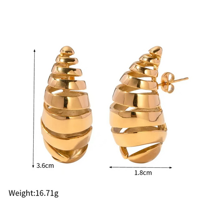 Minimalist Teardrop Earrings – Subtle Style | Twinolo