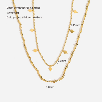 Double Chain – Layered &amp; Elegant Design | Twinolo