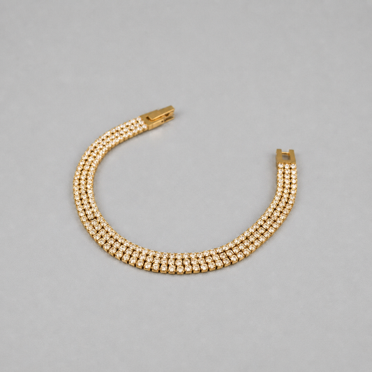Tennis Bracelet with Zirconia – Stylish & Sophisticated | Twinolo