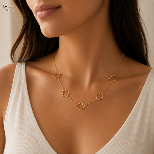 Clover Necklace – Elegant & Timeless | Twinolo