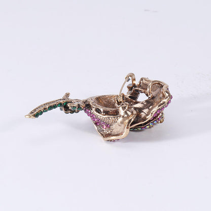 Flower Brooch - Elegant Brooch with Crystals | Twinolo