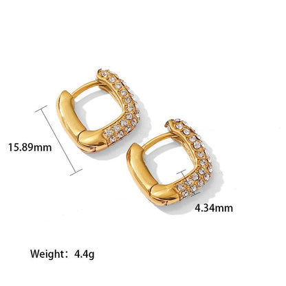 Zirconia Hoops – Classic and Chic | Twinolo