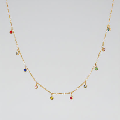 Fine Necklace with Zirconia – Subtle & Radiant | Twinolo