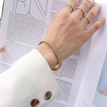 Open Cuff Bracelet – Minimalist & Stylish | Twinolo