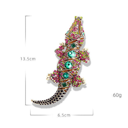 Brooch - Elegant Brooch with Crystals | Twinolo