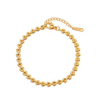 Gold-colored link bracelet – Timeless & Elegant | Twinolo 