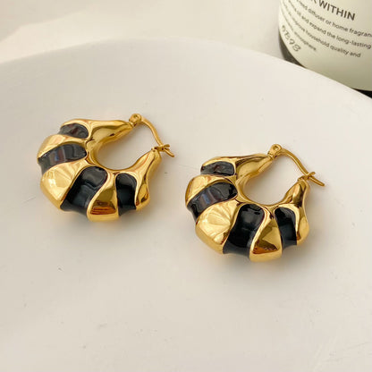 Chunky Hoops – Bold Elegance | Twinolo