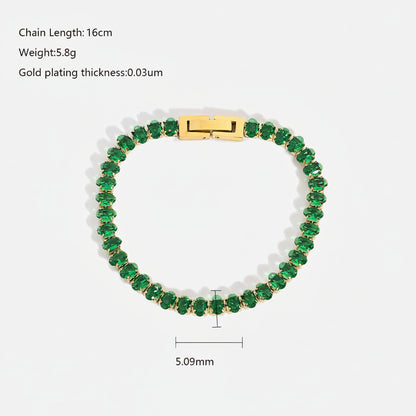 Sparkling Tennis Bracelet – Classic & Chic | Twinolo