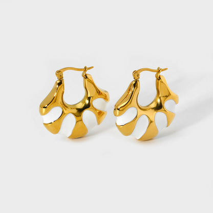 Chunky Hoops – Bold Elegance | Twinolo