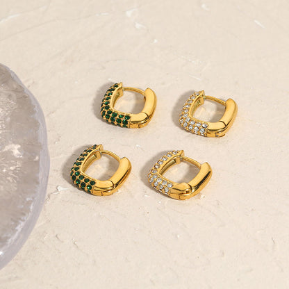Zirconia Hoops – Classic and Chic | Twinolo