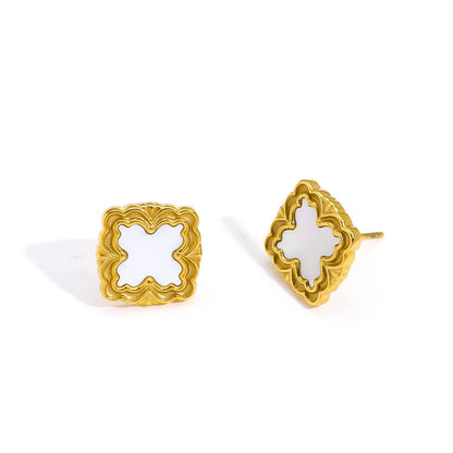 Clover Stud Earrings – Bringer of Luck | Twinolo