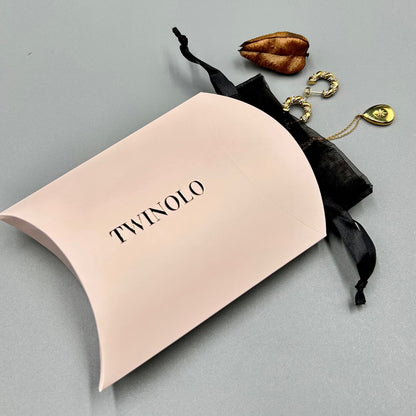 Hoop Earrings with Beads – Boho Chic | Twinolo
